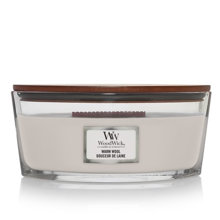 Woodwick Ellipse Candles Warm Wool 453g - Candela Profumata