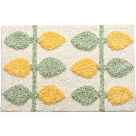 Sklisikker badematte - innendørs/utendørs stue, kjøkken, soverom Sklisikker badematte - myk og absorberende badematte (40*60cm)