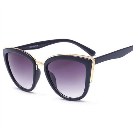 Cat Eye Sunglasses Women Vintage Ladies Retro Fashion Sun Eyewear