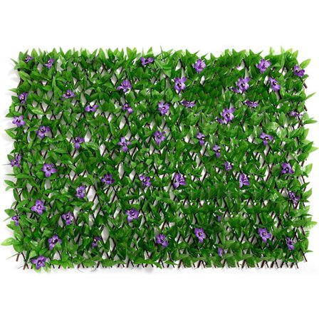 Utvidbar personvernskjerm for balkong, uteplass, utendørs, 1 panel Fau