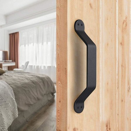 Låve Dør Håndtak Låve Dør Knott Flush Karbon Stål Låve Dør Vinta