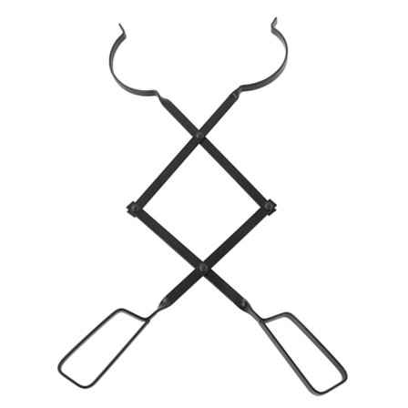 Pejstang i jern til pejs med udvidet klemme til indendørs og udendørs brug