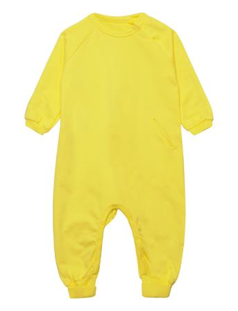 Full Body Sweat Langermet Bodysuit Gul Copenhagen Colors*Betinget Tilbud
