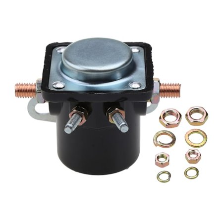 12V Starter Solenoid Relæ D2AF11450AA Messingtråd Nem Installation Egnet til 1956-up & B-6A-11450A C6AF C7AF C3912