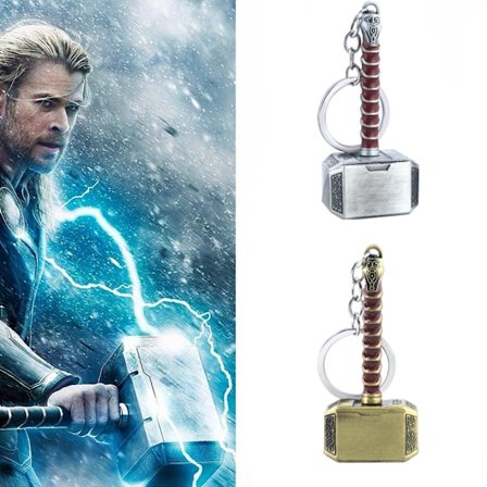 2 nøgleringe hammer nøglering hammer legering nøglering