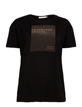 Over T-Shirt W. Print Black Coster Copenhagen