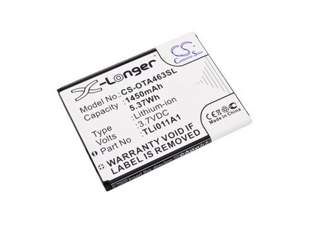 Akku älypuhelin, Matkapuhelin Alcatel One Touch Pixi Glitz, A463 ja muut.