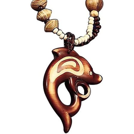 Boho-kaulakoru, naisten eläinlehti-riipus helmikaulakorut - 1