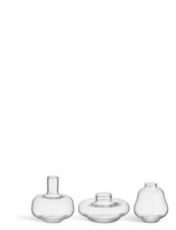 Kappa Vases 3-Pack Kosta Boda