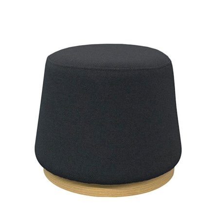 Tummanharmaa hyytelöstyrmäjakkara, helppo puhdistaa, 50x50x42 cm