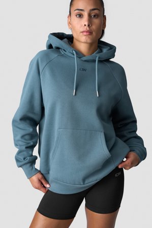 ICANIWILL - Everyday Hoodie Wmn Steel Blue - Dames - sportkleding van ICIW