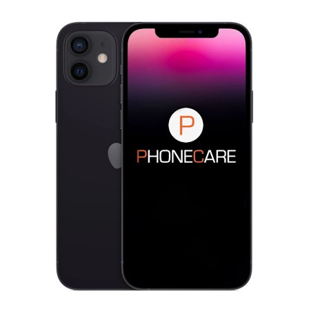 Begagnad iPhone 12 64GB Svart - Bra skick