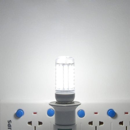 6 stk 7W LED Maislamper E14 E26/E27 72 LED SMD 5730 Dekorative