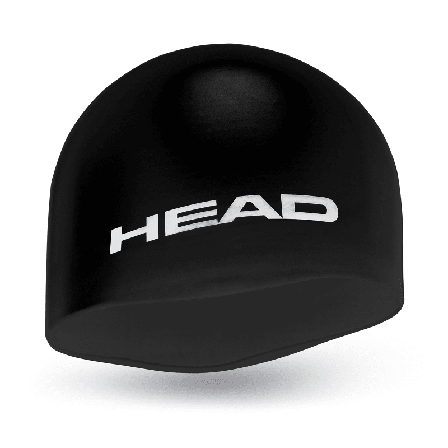 Head Cap Silicone Moulded Men accessories Black OneSize