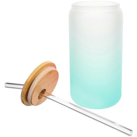 Drikkekopp Mason Jar-stil med bred åpning, klar kaffekopp 1-pakning