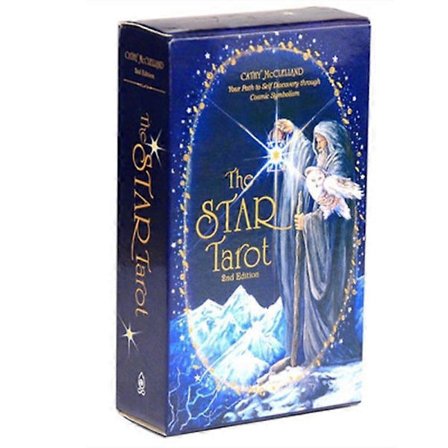 The Star Tarot Deck: Komplett engelsk tarotkortstokk for nybegynnere