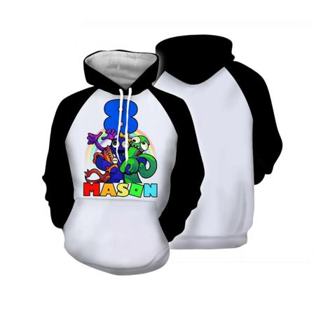 Regnbågsvänner3D printed hoodie F6 Sweater F6 XXL