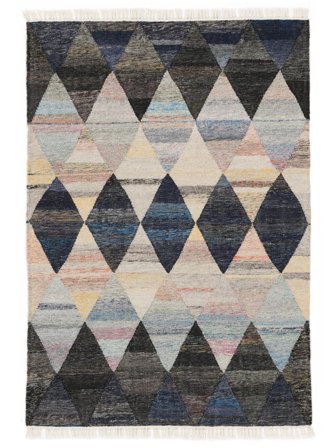 Calina Dywan Wewnętrzny I Zewnętrzny Możliwość Prania 120X180 Mały Niebieski