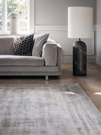 Monocromatico Largo Tribeca Tappeto - Grigio 240X340