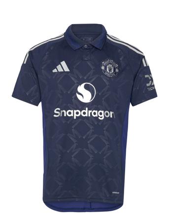 Mufc A Jsy Sport Men Sport Clothing Sport Tops Sport Football Shirts Navy Adidas Performance