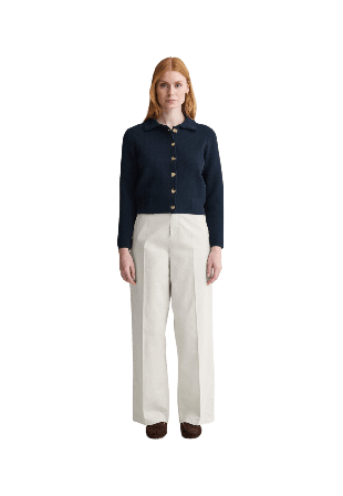 Newhouse Marie Satin Chinos Dam Beige 36