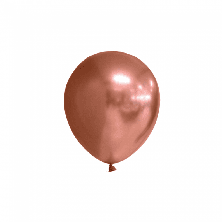 Mini-ballonger Chrome koppar 100-pack - Kalaslagret.se