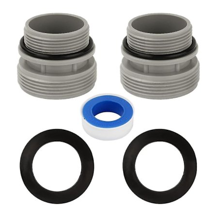 Poolslange Adapter 1 1/4 Tommer til 1 1/2 Tommer, Konvertering af Poolpumper,