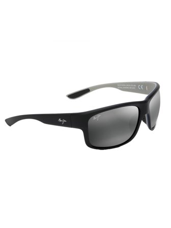 Maui Jim Southern Cross Men's Sunglasses with a frame made of nylon in black and lenses made of glass in grey