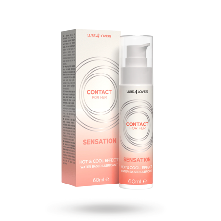 Hot & Cool Effect Lubricant 60ml - Sexleker Vuxen: glidemeddel