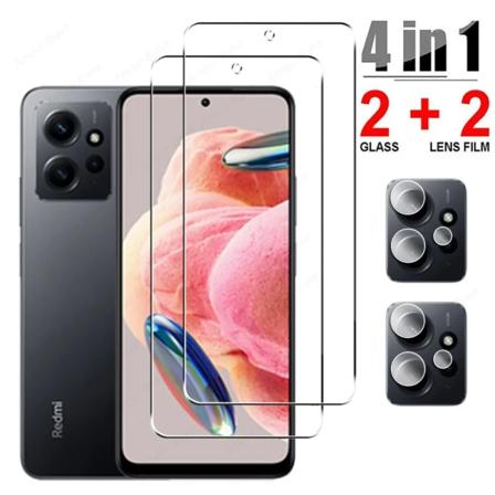 4in1 Härdat Glas För Xiaomi Redmi 7 Skärmskydd