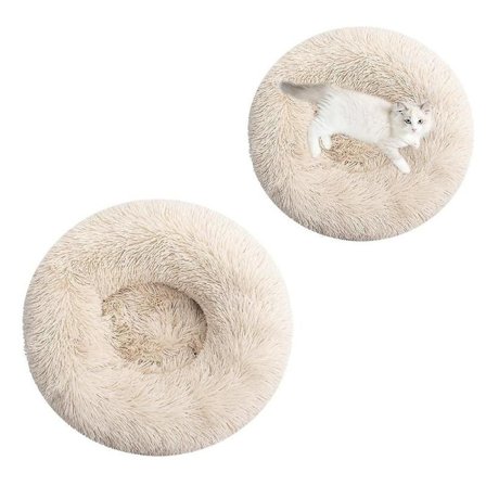 Rauhoittava koiranpeti Donut kissanpeti Anti-Stress koiranpeti 60cm