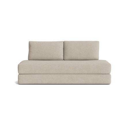 Fold 3 personers sovesofa - Casone Beige - 202,5x81x88 - Sofa, sovesofa