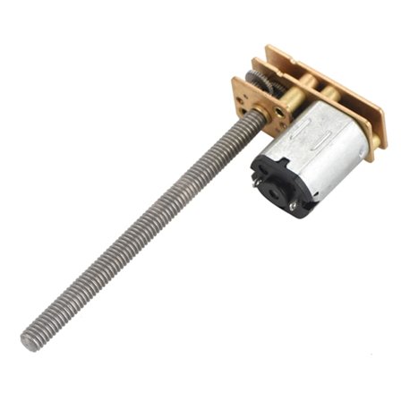 GA20 DC 6V 12V N20 Girmotor M4 x 55mm Aksel 6V 30RPM 1 Stykke