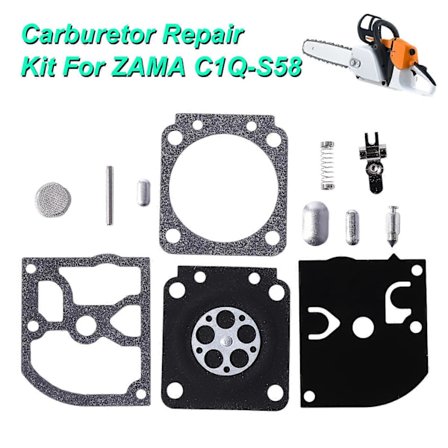 Reparationssæt til karburator til ZAMA C1Q-S58 -S64 -S82 -S83 -S48 GND-28 STIHL FS 55 120 200 250 300 350 Trimmer SH55 85 BG45 46 55