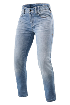 Jeans Moto Donna Rev'It! Shelby 2 SK Usato Blu Chiaro W26 x L32