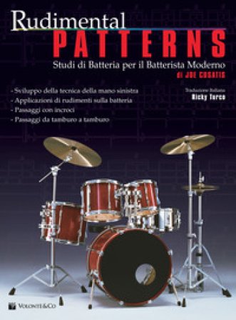 Rudimental patterns. Studi di batteria per il batterista moderno Joe Cusatis