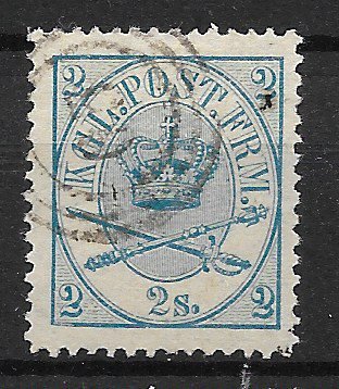 Danmark 1865 - AFA 11 - Stemplet
