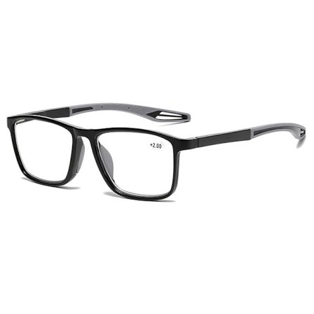 Multifokalit lukulasit miehille ja naisille, urheilulliset liukumattomat, sisä- ja ulkokäyttöön, sinisen valon suodatin, tyylikkäät ja edistykselliset