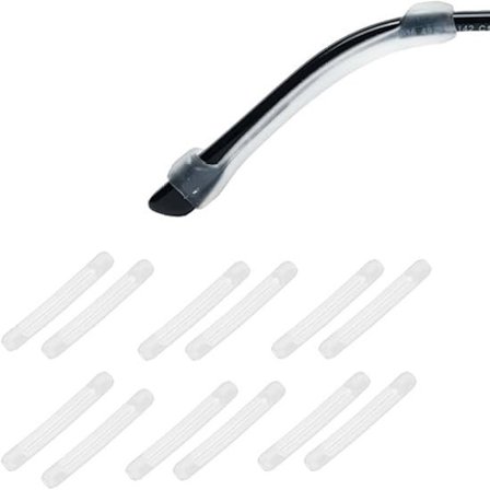 6 par superbløde skridsikre silikonelinser - designet til at beskytte huden på dine ører - behagelige at have på