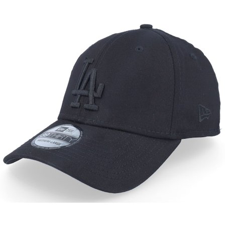 New Era - MLB Noir flexfit Casquette - Los Angeles Dodgers League Essential 39Thirty Black/Black Flexfit @ Hatstore