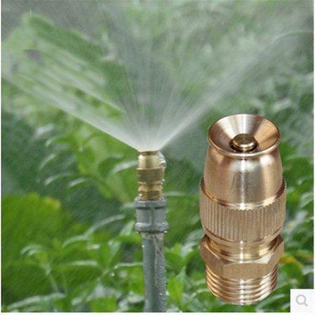 #Stk Messing Sprøjte Dyser Have Sprinkler 1/2" (DN15) Sprøjte Atomiserende Dyser Vand Slange Fitting Fitting til Havebrug Landbrug#