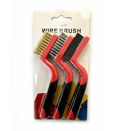 3 stk Rengøringsbørste Stålbørste Rengøringsbørstesæt