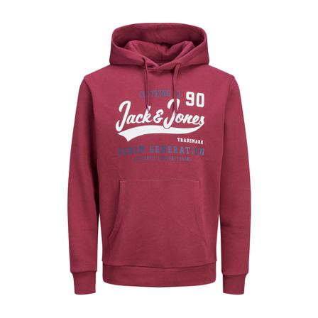 Jack & Jones Sweatshirt , Rood , Heren , Maat: M
