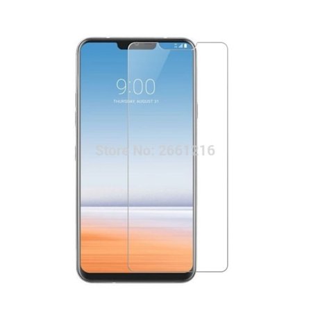 LG G7 ThinQ beskyttelsesfilm i hærdet glas med runde hjørner