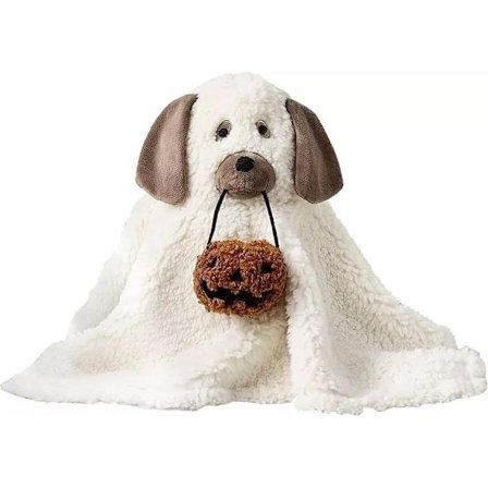 Ghost Plysj Hund Gresskarpute Myk Utstoppet Dyr Dukke Ghost Puter Gresskar Halloween Dekorasjon