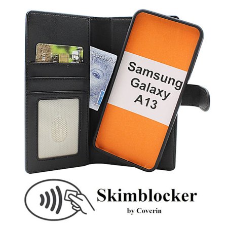 Skimblocker Samsung Galaxy A13 Magnet Plånboksfodral