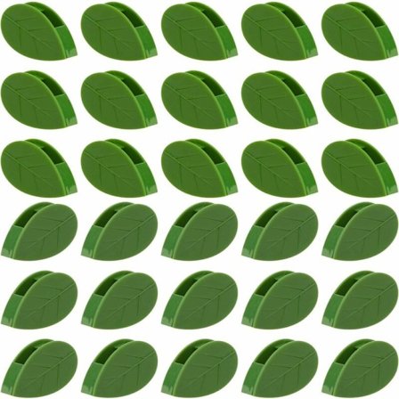 30 stk Klatreplante Klemmer Selvklebende Veggklemmer Usynlige Bladranker Feste For Hjemmeinnredning Og Kabelbinder Kabelorganisator