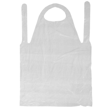 Engangsforklær 90x130cm Hvit