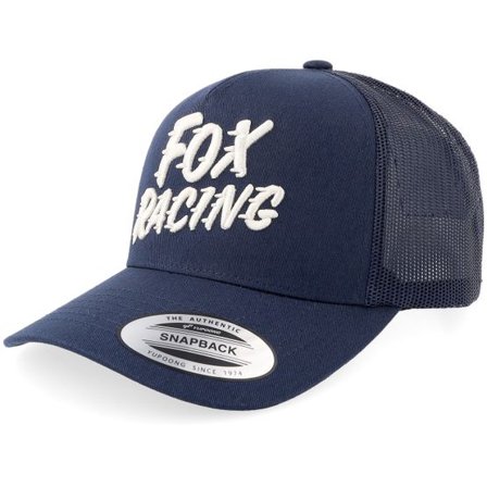 Fox - Blå trucker Keps - Speed Hat Midnight A-Frame Trucker @ Hatstore