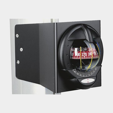 Plastimo Mastfäste, Contest 100 och 101 Kompassfäste i Svart Plast, Robust Marin Tillbehör för Segelbåt